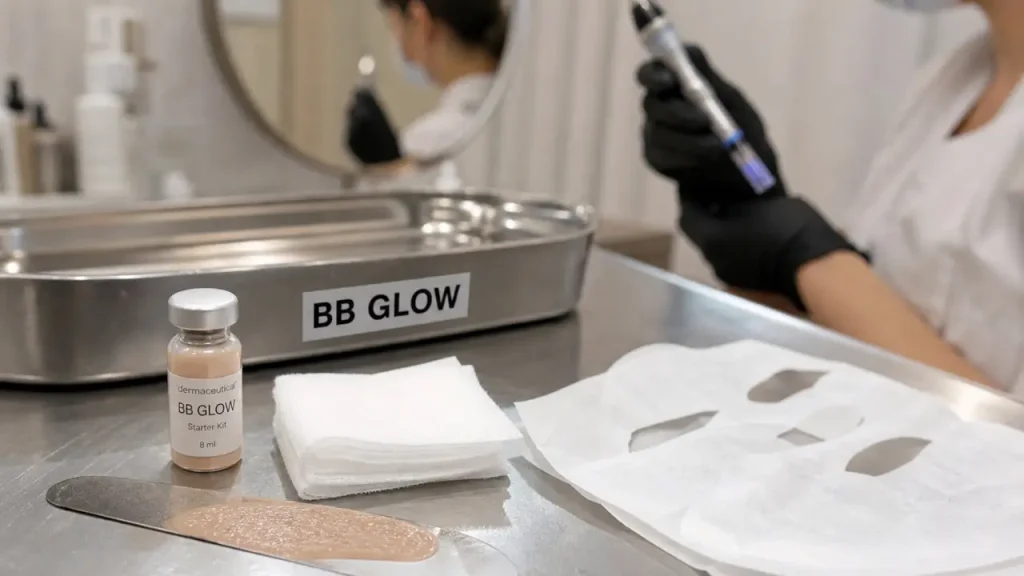 BB glow avis : sérum teinté et appareil de microneedling