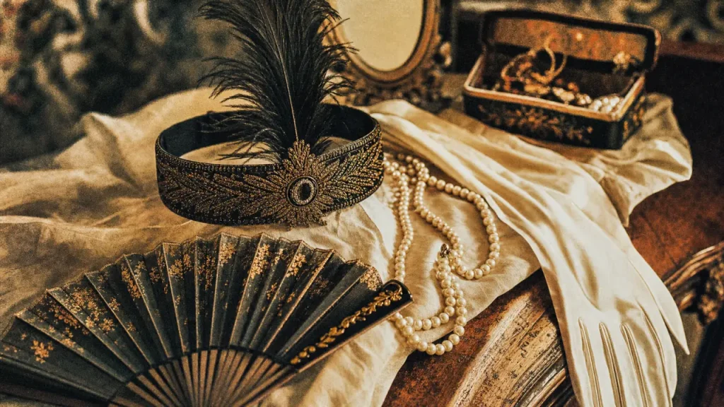 Quels accessoires Gatsby femme choisir ? Bandeau, perles, gants pour un look années 20