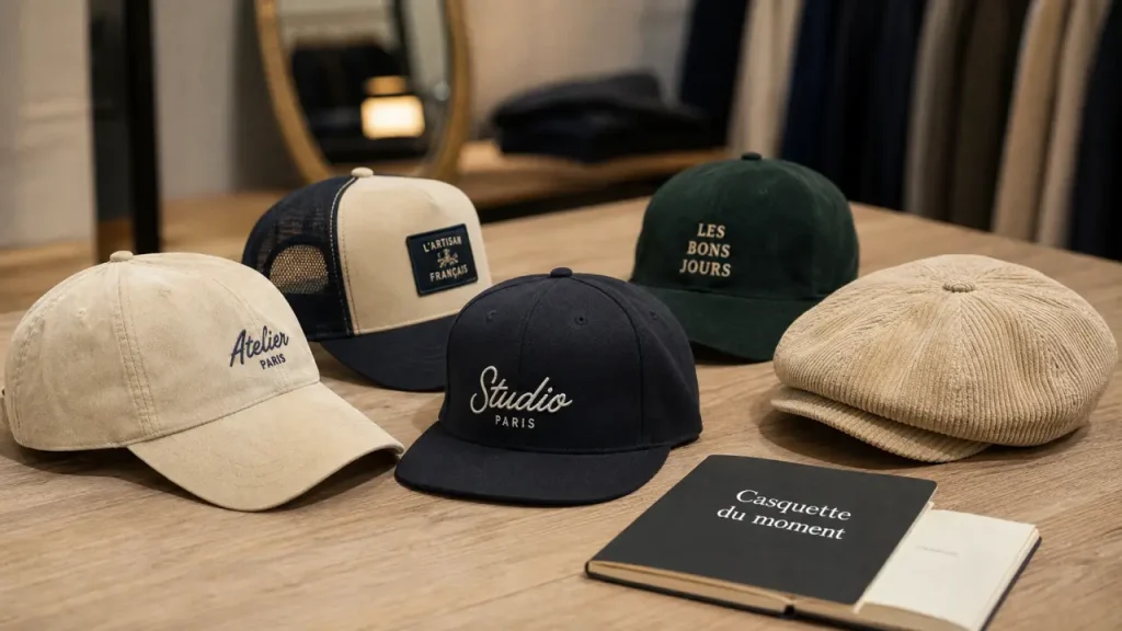 Casquette du moment : baseball, trucker et dad cap en vedette