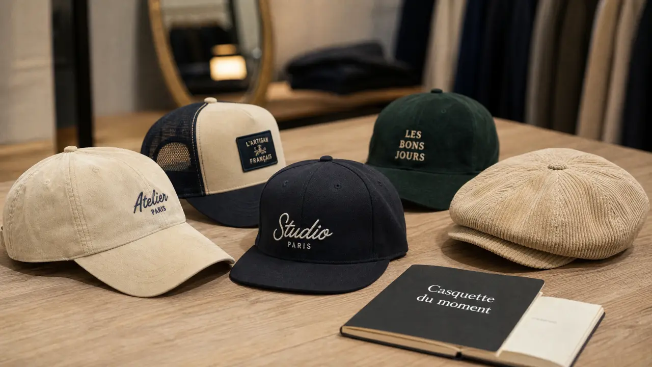 Casquette du moment : baseball, trucker et dad cap en vedette