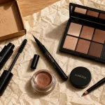 Eye care maquillage pour yeux sensibles : mascara, eyeliner, sourcils