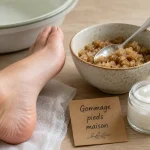 Gommage pour les pieds maison : exfolier et lisser les talons
