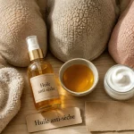 Quelle huile pour le corps peau très sèche : huile nourrissante sans coller