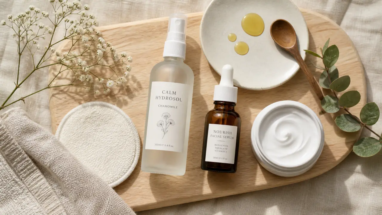 Routine soin visage naturel : nettoyer, hydrater, protéger