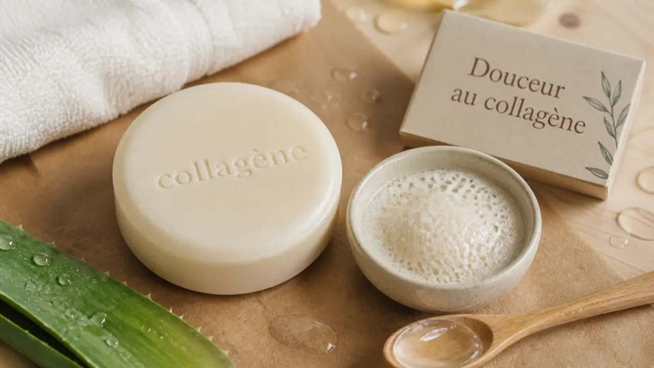 Savon au collagène bienfaits : douceur et hydratation