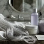 Soin cheveux blancs pour neutraliser le jaune sur cheveux gris-blancs