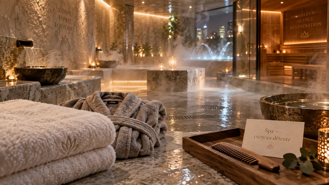 Bien etre spa : hammam et détente, selon votre temps