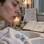 Peaux seches et boutons : peau déshydratée, micro-squames après nettoyage décapant