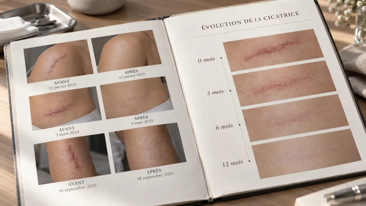 lifting des cuisses photos avant apres, cicatrices et délais 0 à 12 mois