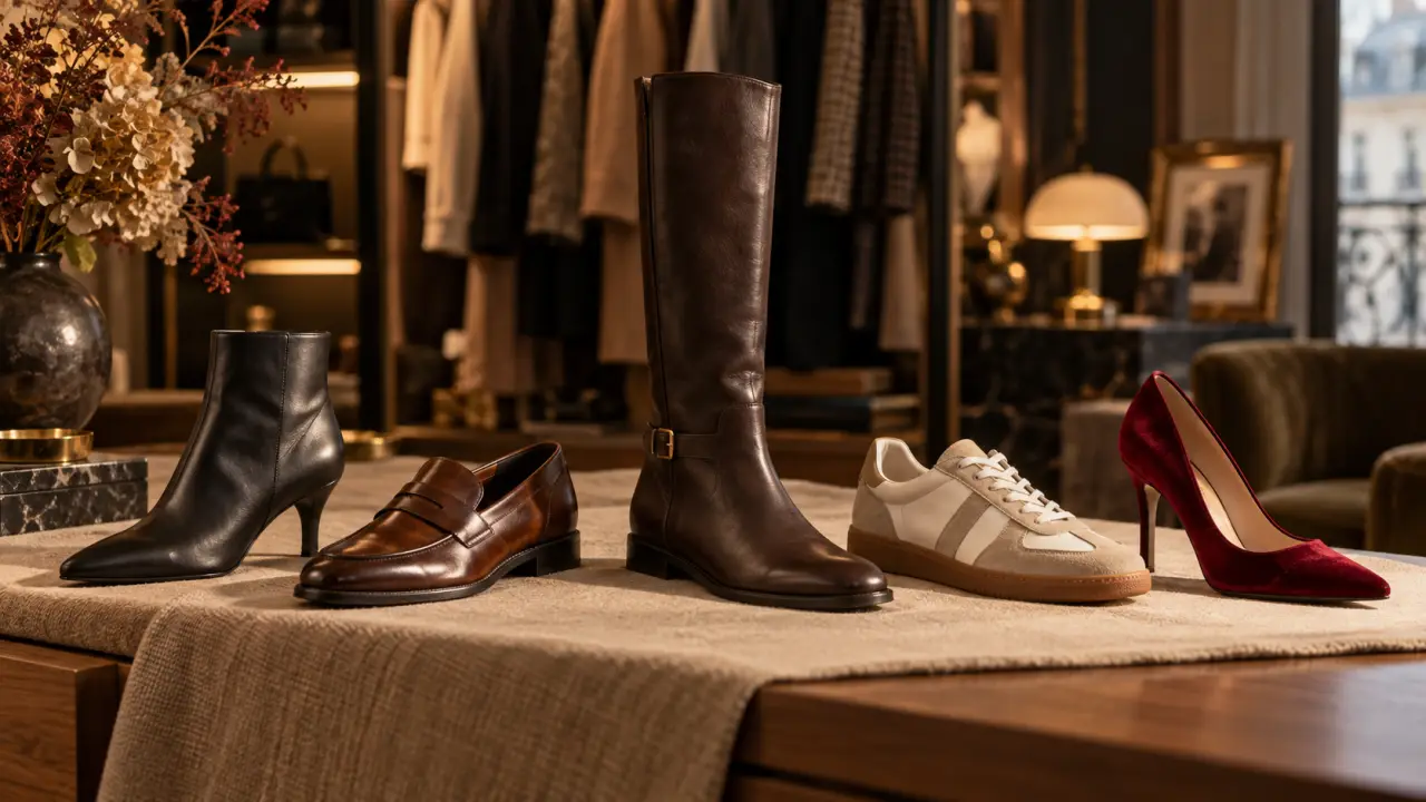 Mode chaussure automne 2025 : cinq chaussures tendance pour manteau